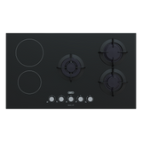 Defy Black Glass Dual Fuel Hob - DHG902