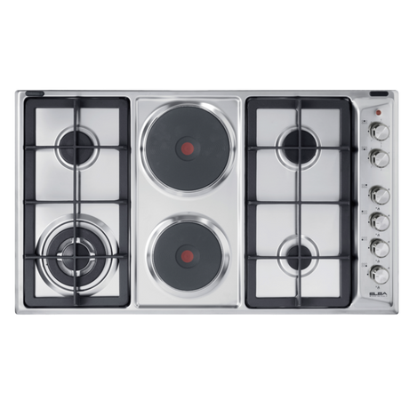 Elba 90cm Gas/Electric Hob - 02/E95-420X
