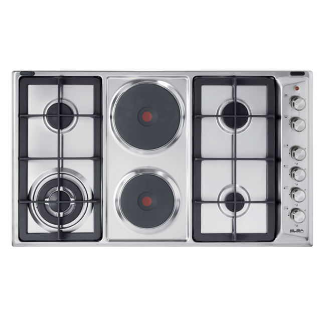Elba 90cm Gas/Electric Hob - 02/E95-420X