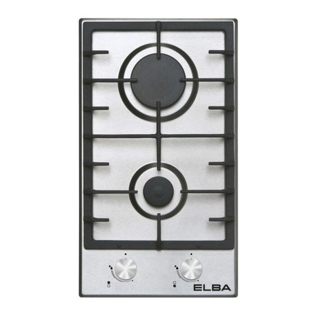 Elba 30cm Stainless Steel Domino Gas Hob - T30-200X