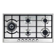 Elba 90cm Silver Gas Hob - 02/ELIO95-565