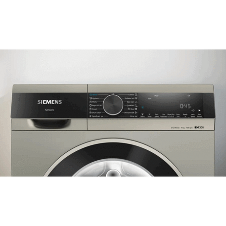 Siemens 10kg Silver Front Loader Washing Machine - WG54A20XZA