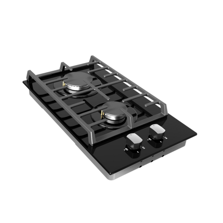 Falco 30cm Black Gas Hob - FAL-BGH-30
