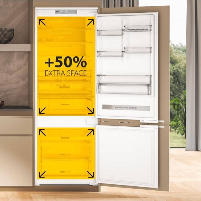 Whirlpool 394l Integrated Built-In Fridge Freezer - WHSP70ZAT121