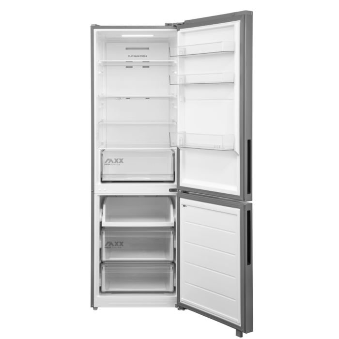 Midea 387L Silver Bottom Mount Freezer Fridge - HD-527RWEN