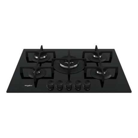 Whirlpool Black 5 Burners Gas Hob - GOA7523/NB1