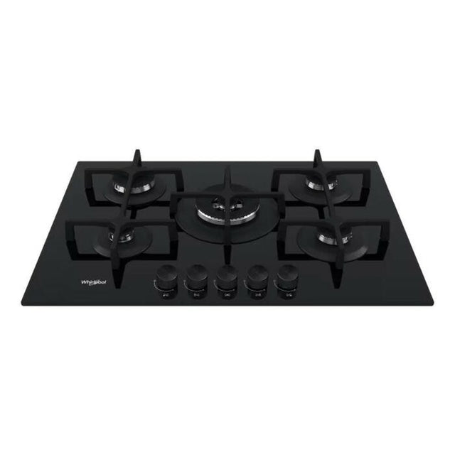 Whirlpool Black 5 Burners Gas Hob - GOA7523/NB1