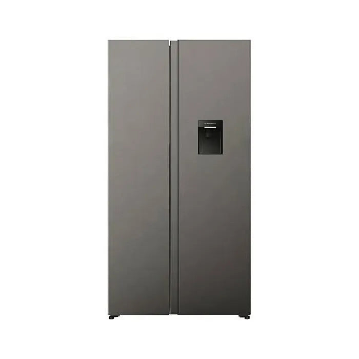 Hisense 541l Titanium Silver Side By Side Refrigerator - H680SIT-WD