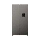 Hisense 541l Titanium Silver Side By Side Refrigerator - H680SIT-WD