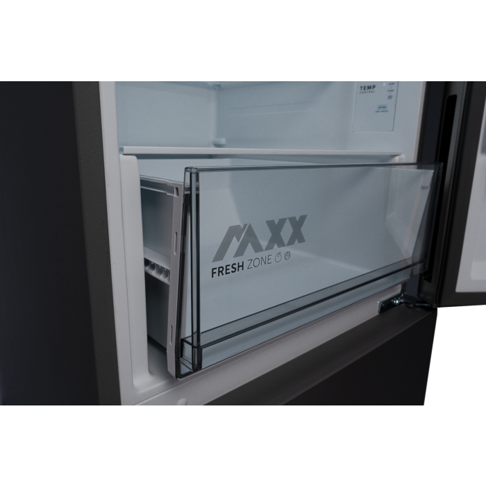 Midea 387L Silver Bottom Mount Freezer Fridge - HD-527RWEN