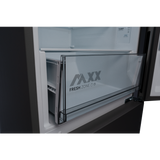 Midea 387L Silver Bottom Mount Freezer Fridge - HD-527RWEN