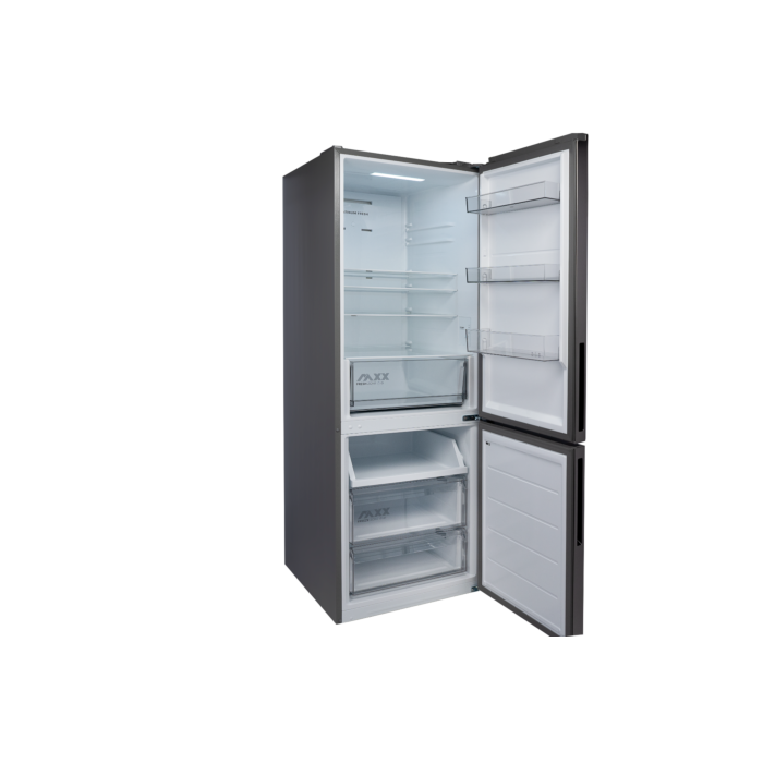 Midea 387L Silver Bottom Mount Freezer Fridge - HD-527RWEN