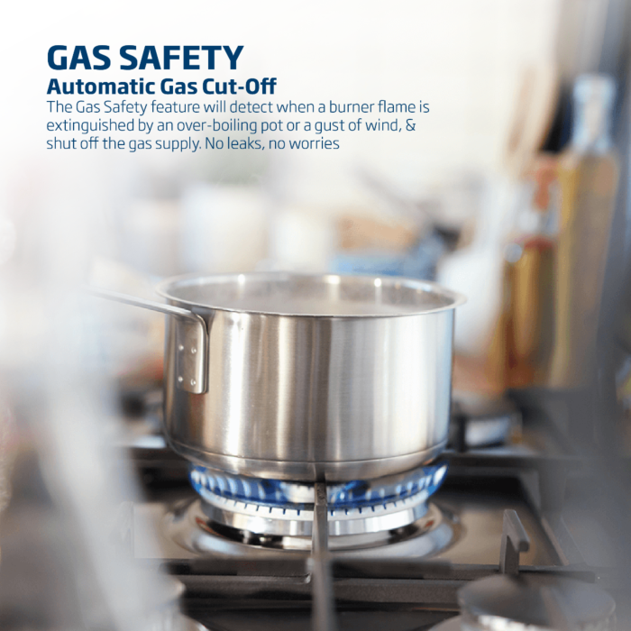 Beko 75cm Gas Hob Stainless Steel Inox - HIAW75226SXE