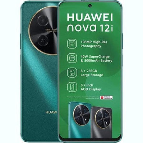 huawei Nova 12i 4G Dual Sim 256GB (Green, 256 GB) (8 GB RAM)