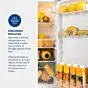 KIC 170Lt Metallic Combi Fridge - KTF518/2ME