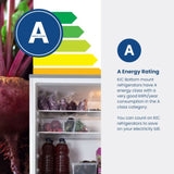 KIC 276L Dark Grey Combi Refrigerator - KBF631/2GR