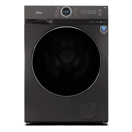 Midea 8kg Grey Inverter Front Loader Washing Machine - MF200W80WB-T