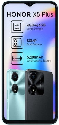 Honor X5 Plus (Cyan Lake, 64 GB) (4 GB RAM)
