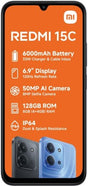 Xiaomi Redmi 15C (Midnight Black, 128 GB) (4 GB RAM)