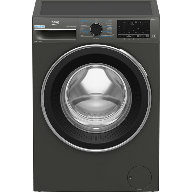 Beko 9kg Grey Freestanding Washing Machine - BAW208