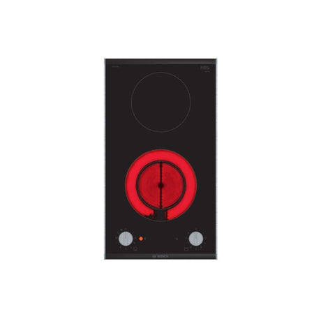 Bosch 30cm Black Ceramic Electric Domino Hob - PKF375CA2E
