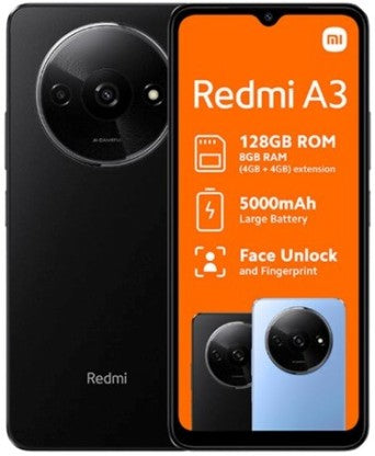 Xiaomi Redmi A3 (Midnight Black, 128 GB) (4 GB RAM)