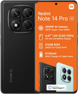 Xiaomi Note 14 Pro 5G Dual Sim (Black, 512 GB) (12 GB RAM)