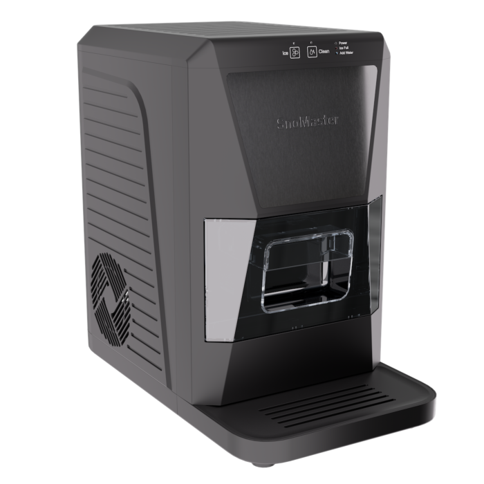 SnoMaster Black Counter-Top Sphere-Ball Ice-Maker - SMIC-50