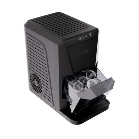 SnoMaster Black Counter-Top Sphere-Ball Ice-Maker - SMIC-50