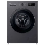 LG 9KG Black Finish Front Loader Washing Machine - F2Y1VYP6J