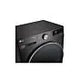 LG 9/5kg Black Finish Front Loader Washer Dryer Combo With AI DD™ A nd Steam+™ - F2Y9FCP2ZB