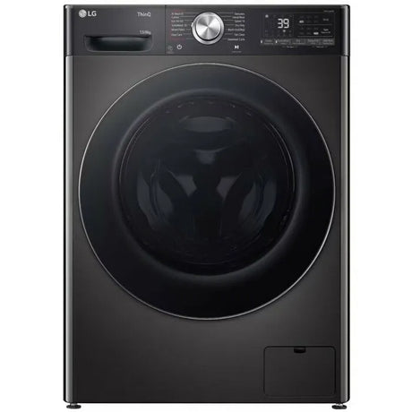 LG 13/8kg Black Finish Front Loader Washer Dryer Combo With AI DD™ & Steam+™ - F4Y9LCP2ZB