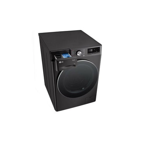 LG 13kg Platinum Black Front Loader Washing Machine - F4Y9LWP2ZB