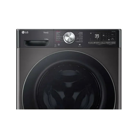 LG 13/8kg Black Finish Front Loader Washer Dryer Combo With AI DD™ & Steam+™ - F4Y9LCP2ZB