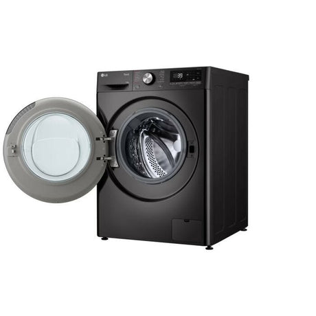 LG 13kg Platinum Black Front Loader Washing Machine - F4Y9LWP2ZB