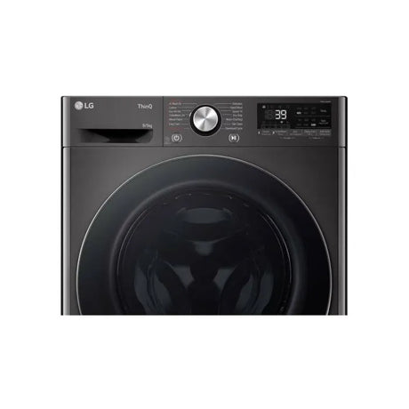 LG 9/5kg Black Finish Front Loader Washer Dryer Combo With AI DD™ A nd Steam+™ - F2Y9FCP2ZB