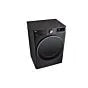 LG 9/5kg Black Finish Front Loader Washer Dryer Combo With AI DD™ A nd Steam+™ - F2Y9FCP2ZB