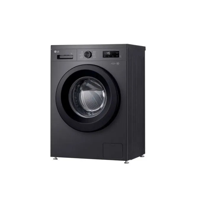LG 7kg Middle Black Front Loader Washing Machine - F2Y1HYP6J