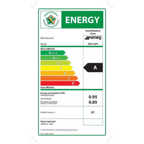 Smeg 110cm Black 7 burner Victoria Cooker - TR4110BL1