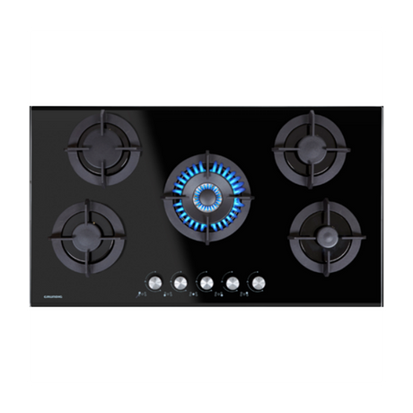 Grundig 90cm Gas on Glass Hob - GIGG9235150X