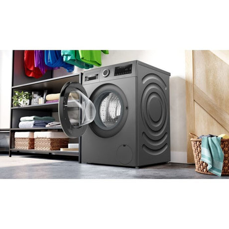 Bosch 10kg Silver Inox 1400RPM Front Loader Washing Machine - WGA254ZRZA