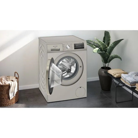 Siemens 8kg Silver Inox Front loader Washing Machine - WM14U288ZA