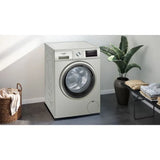 Siemens 8kg Silver Inox Front loader Washing Machine - WM14U288ZA