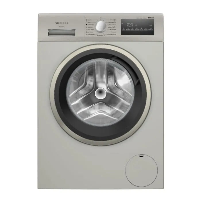 Siemens 8kg Silver Inox Front loader Washing Machine - WM14U288ZA