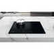 Whirlpool 60cm Black Induction Glass-Ceramic Hob - WSQ2160NE
