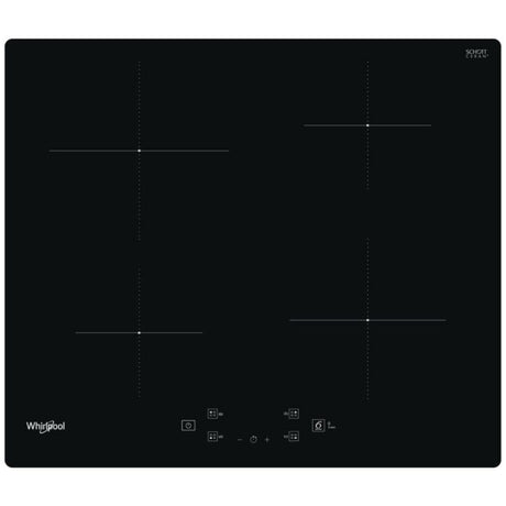 Whirlpool 60cm Black Induction Glass-Ceramic Hob - WSQ2160NE