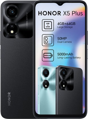 Honor X5 Plus (Black, 64 GB)