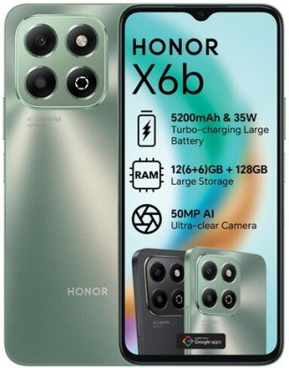 Honor X6b (Forest Green, 128 GB) (6 GB RAM)